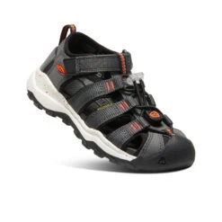 Keen Little Kids' Newport Neo H2 | Magnet/Spicy Orange -Keen Shoes Shop 046057638fe20b7df3486aa039723e172a66f81d