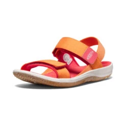 Keen Big Kids' Elle Backstrap | Tangerine/Cayenne -Keen Shoes Shop 051cac8474bc8df575a91bff7a772dfa4a5bcd50