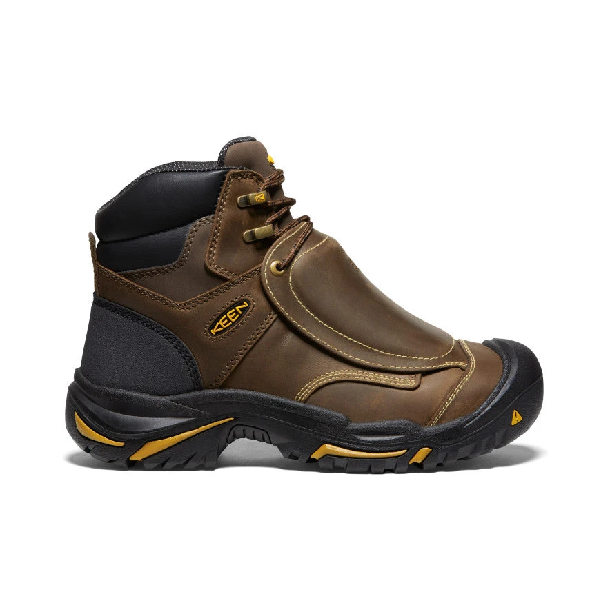 Keen Men's Mt Vernon 6" MET Waterproof Boot (Steel Toe) | Cascade Brown 3 Keen Men's Mt Vernon 6" MET Waterproof Boot (Steel Toe) | Cascade Brown
