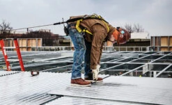 Keen Men's San Jose 6" Boot (Aluminum Toe) | Gingerbread/Gum -Keen Shoes Shop 1020055 PDP TopImage