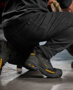 Keen Men's Troy 6" Waterproof Boot (Carbon-Fiber Toe) | Magnet/Black -Keen Shoes Shop 1025697 PDP LeftImage