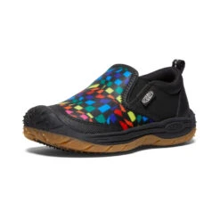 Keen Little Kids' Speed Hound Slip-On | Black/Multi -Keen Shoes Shop 13972ca1692f778390517a94996f700898ba9d28