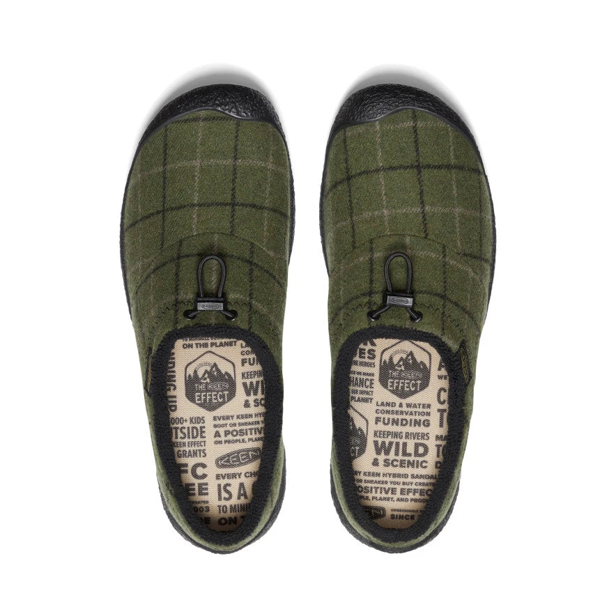 Keen Men's Howser III Slide | Dark Olive Plaid 6 Keen Men's Howser III Slide | Dark Olive Plaid - Image 4