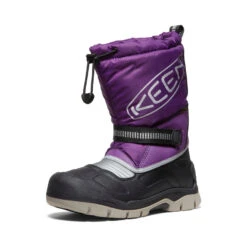 Keen Big Kids' Snow Troll Waterproof Boot | Charisma/Silver -Keen Shoes Shop 16f20b4961c502391c3dac7841358cd33ba2e120