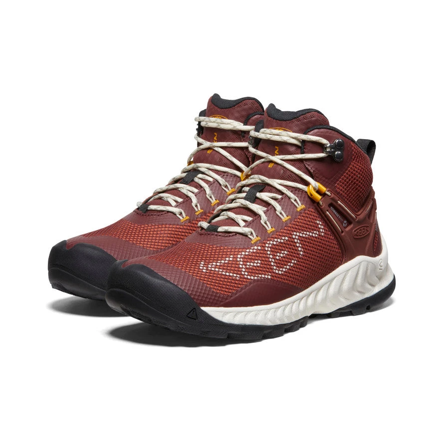 Keen Women's NXIS EVO Waterproof Boot | Andorra/Golden Yellow 4 Keen Women's NXIS EVO Waterproof Boot | Andorra/Golden Yellow - Image 2