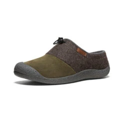 Keen Men's Howser III Slide | Dark Brown Felt/Canteen -Keen Shoes Shop 198820d50d8a42a53f2c5b66abf7ada2012e19f2