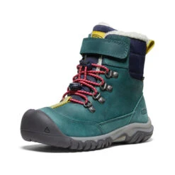 Keen Little Kids' Kanibou Waterproof Winter Boot | Deep Lagoon/Jazzy -Keen Shoes Shop 1b25f79658c6153d4e3fb630be15aa0693419af7