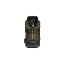 Keen Men's Reno Mid KBF Waterproof (Carbon-Fiber Toe) | Dark Olive/Black -Keen Shoes Shop 1caaeecb7457b08448bf093cbeeafbafbac3afd2