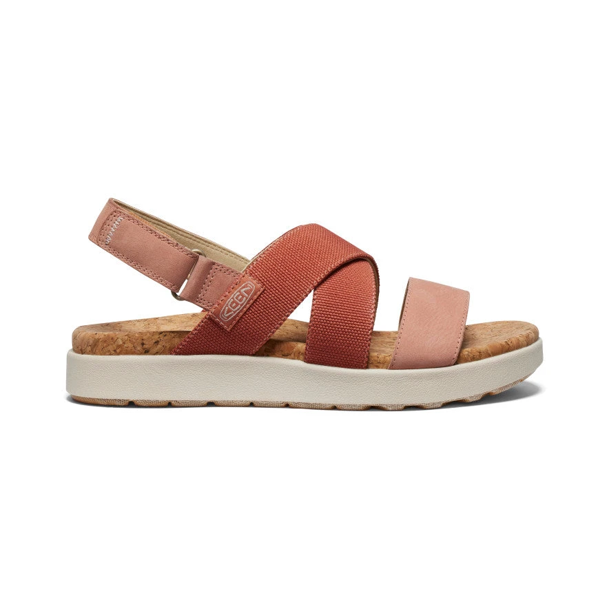 Keen Women's Elle Criss Cross Sandal | Baked Clay/Cork 3 Keen Women's Elle Criss Cross Sandal | Baked Clay/Cork