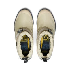 Keen Women's Hoodromeo Waterproof Slip-On Boot | Boulder/Black -Keen Shoes Shop 264310324339d1bb835b48488c54d80fec8c2b1b