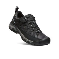 Keen Men's Targhee EXP Waterproof | Black/Steel Grey -Keen Shoes Shop 28faa4c0ff3bd836373fc0f342039e950386b700