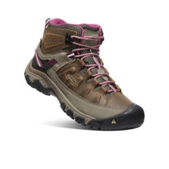 Keen Women's Targhee III Waterproof Mid | Weiss/Boysenberry -Keen Shoes Shop 2eab8dd4e4d59d04ca6183960b13801434fd3f8b
