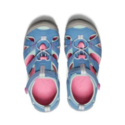 Keen Big Kids' Seacamp II CNX | Coronet Blue/Hot Pink -Keen Shoes Shop 3068a326bd44cc57020c57a00dbcef15deb78094