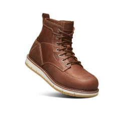 Keen Men's San Jose 6" Boot (Aluminum Toe) | Gingerbread/Gum -Keen Shoes Shop 31ea9d742a71b3519320a193ec582388a559a442