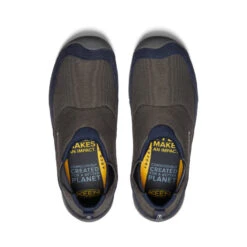 Keen Men's Hoodcamp Slip-On | Black Olive/Sky Captain -Keen Shoes Shop 3501c202f5024905cff9e4f1579273f5f56e88f0