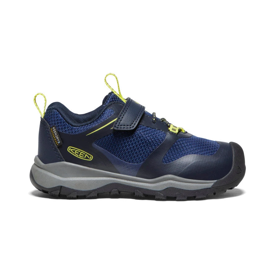 Keen Little Kids' Wanduro Waterproof Shoe | Sky Captain/Evening Primrose 3 Keen Little Kids' Wanduro Waterproof Shoe | Sky Captain/Evening Primrose
