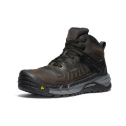 Keen Men's Kansas City+ KBF Waterproof Mid (Soft Toe) | Coffee Bean/Black -Keen Shoes Shop 3b60258b5bcaaaf4e87d04b1afe1c503fc90efe1