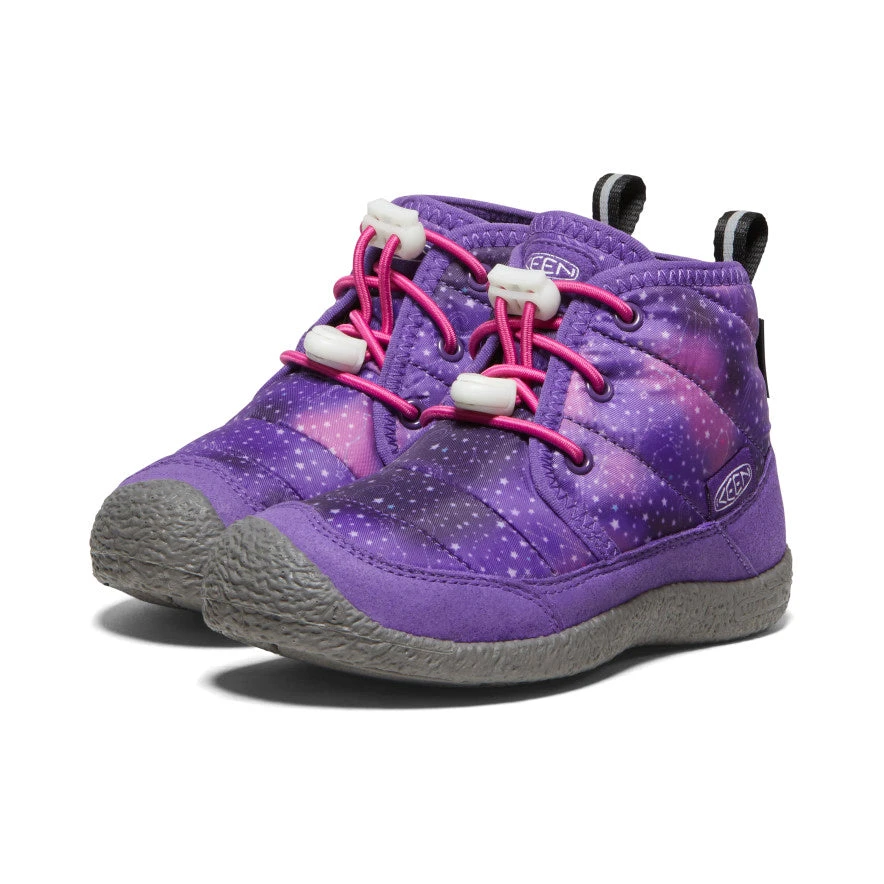 Keen Little Kids' Howser II Waterproof Chukka | Tillandsia Purple/Multi 4 Keen Little Kids' Howser II Waterproof Chukka | Tillandsia Purple/Multi - Image 2
