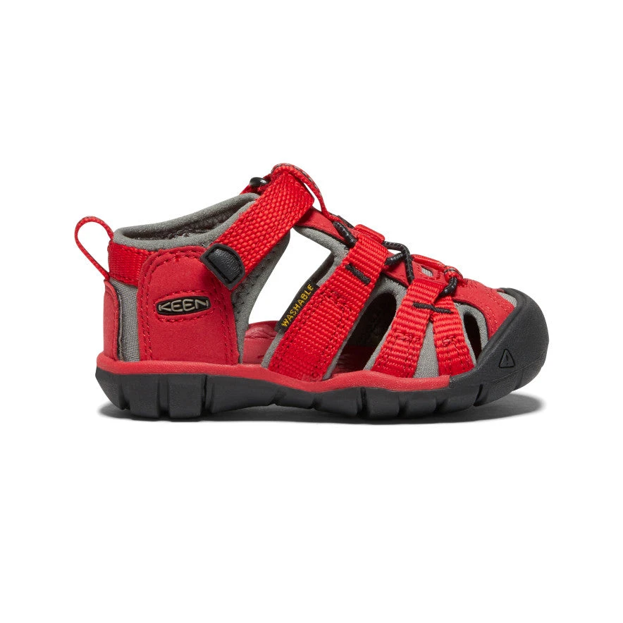 Keen Toddlers' Seacamp II CNX | Racing Red/Gargoyle 3 Keen Toddlers' Seacamp II CNX | Racing Red/Gargoyle