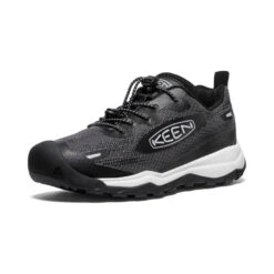 Keen Big Kids' Wanduro Speed Hiking Shoe | Black/Vapor -Keen Shoes Shop 3c922982cd194c0c70ecf0c70e86690b27c8e246