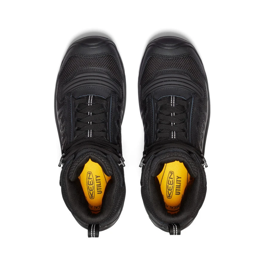 Keen Men's Reno KBF Waterproof Mid (Soft Toe) | Black/Black 6 Keen Men's Reno KBF Waterproof Mid (Soft Toe) | Black/Black - Image 4