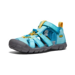 Keen Big Kids' Seacamp II CNX | Ipanema/Fjord Blue -Keen Shoes Shop 3ebe7228c12b55028d8d33aab04333aab737cbee
