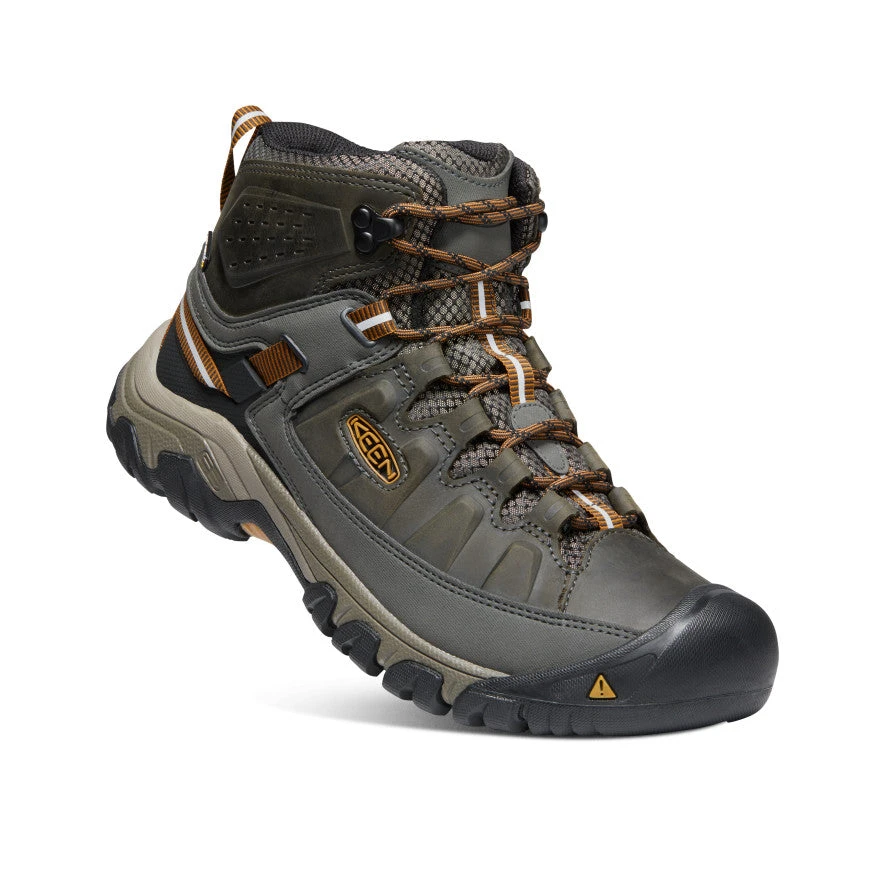 Keen Men's Targhee III Waterproof Mid Wide | Black Olive/Golden Brown 5 Keen Men's Targhee III Waterproof Mid Wide | Black Olive/Golden Brown - Image 3
