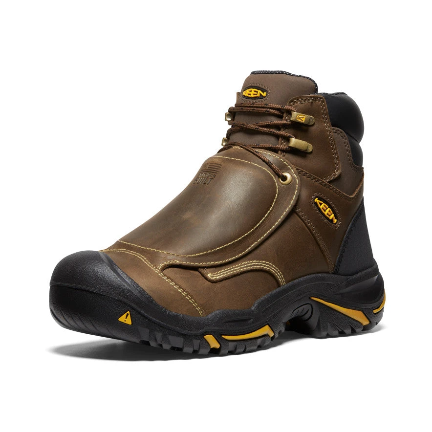 Keen Men's Mt Vernon 6" MET Waterproof Boot (Steel Toe) | Cascade Brown 5 Keen Men's Mt Vernon 6" MET Waterproof Boot (Steel Toe) | Cascade Brown - Image 3