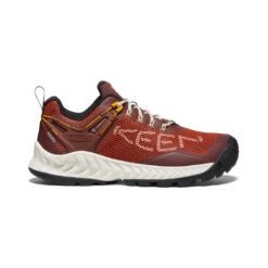 Keen Women's NXIS EVO Waterproof Shoe | Baked Clay/Golden Yellow