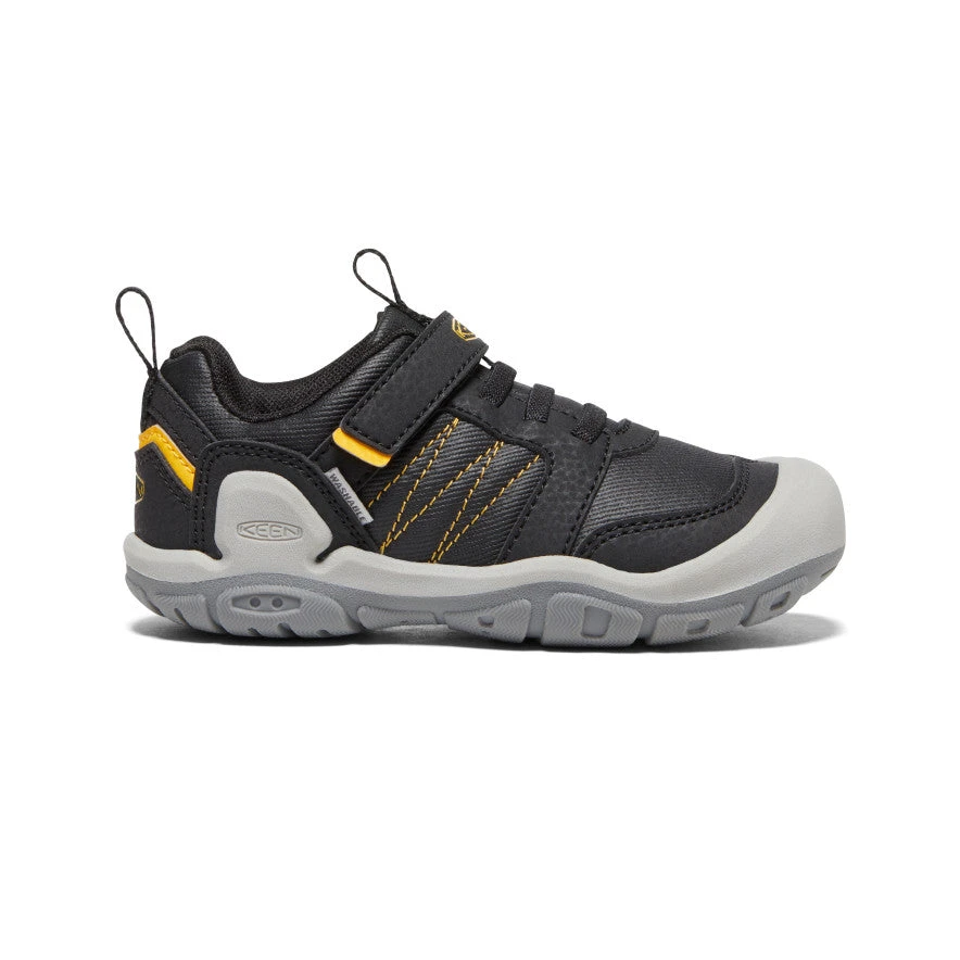 Little Kids' Knotch Peak Sneaker | Black/KEEN Yellow 3 Little Kids' Knotch Peak Sneaker | Black/KEEN Yellow