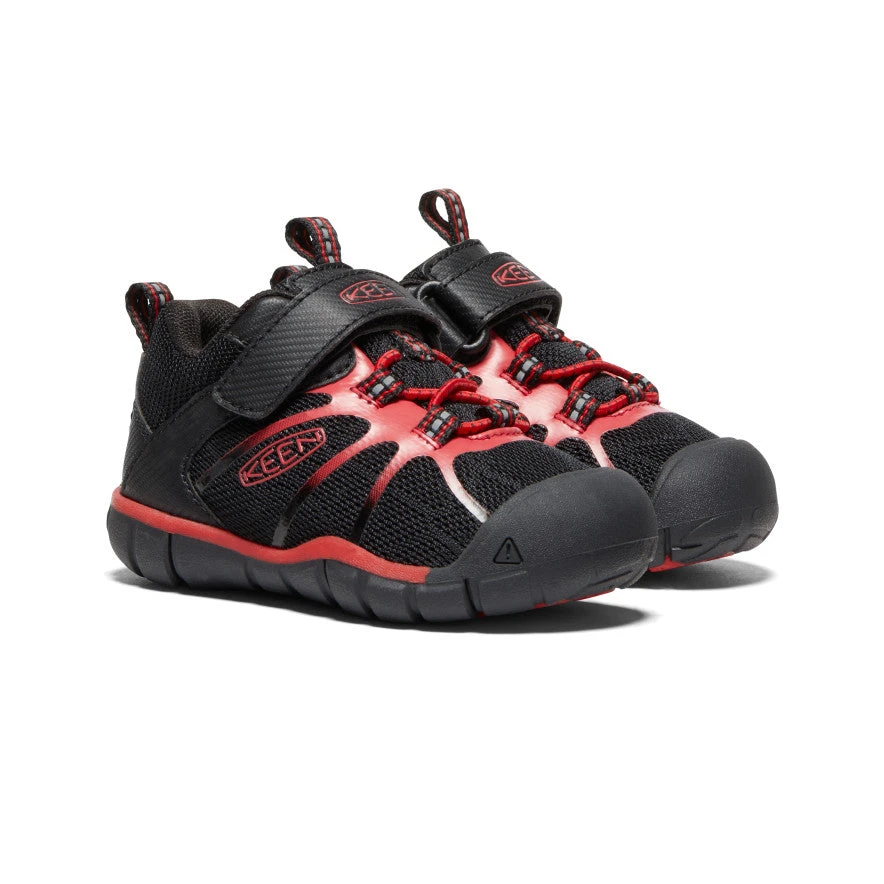 Keen Toddlers' Chandler 2 CNX Sneaker | Black/Red Carpet 4 Keen Toddlers' Chandler 2 CNX Sneaker | Black/Red Carpet - Image 2
