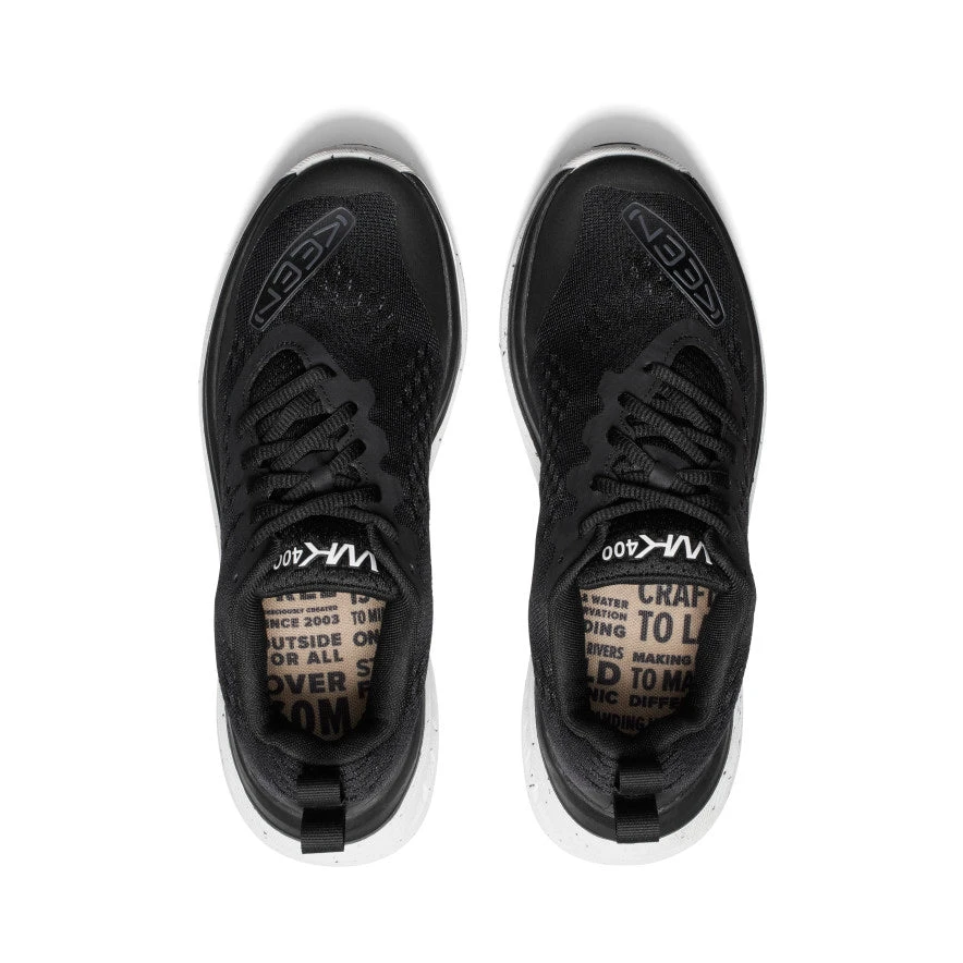 Keen Women's WK400 Walking Shoe | Black/White 6 Keen Women's WK400 Walking Shoe | Black/White - Image 4