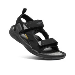 Keen Men's Drift Creek Two-Strap Sandal | Black/Steel Grey -Keen Shoes Shop 4bc461fd4565342993978706636e0d685f461c5f