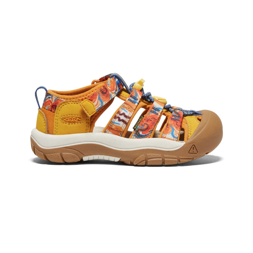 Keen Little Kids' Newport X Outdoor Afro | Orange Peel/Yellow 3 Keen Little Kids' Newport X Outdoor Afro | Orange Peel/Yellow