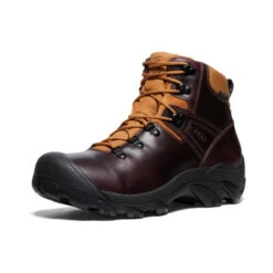 Men's Pyrenees Waterproof Hiking Boot | Cask/Keen Maple -Keen Shoes Shop 52df561aa13fc678a6c2798091af0001e8d384fd