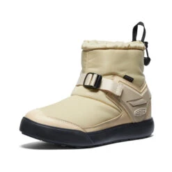 Keen Women's Hoodromeo Waterproof Slip-On Boot | Boulder/Black -Keen Shoes Shop 553a204e5a34d6b19d06ad10ac0e86fef0cfa411