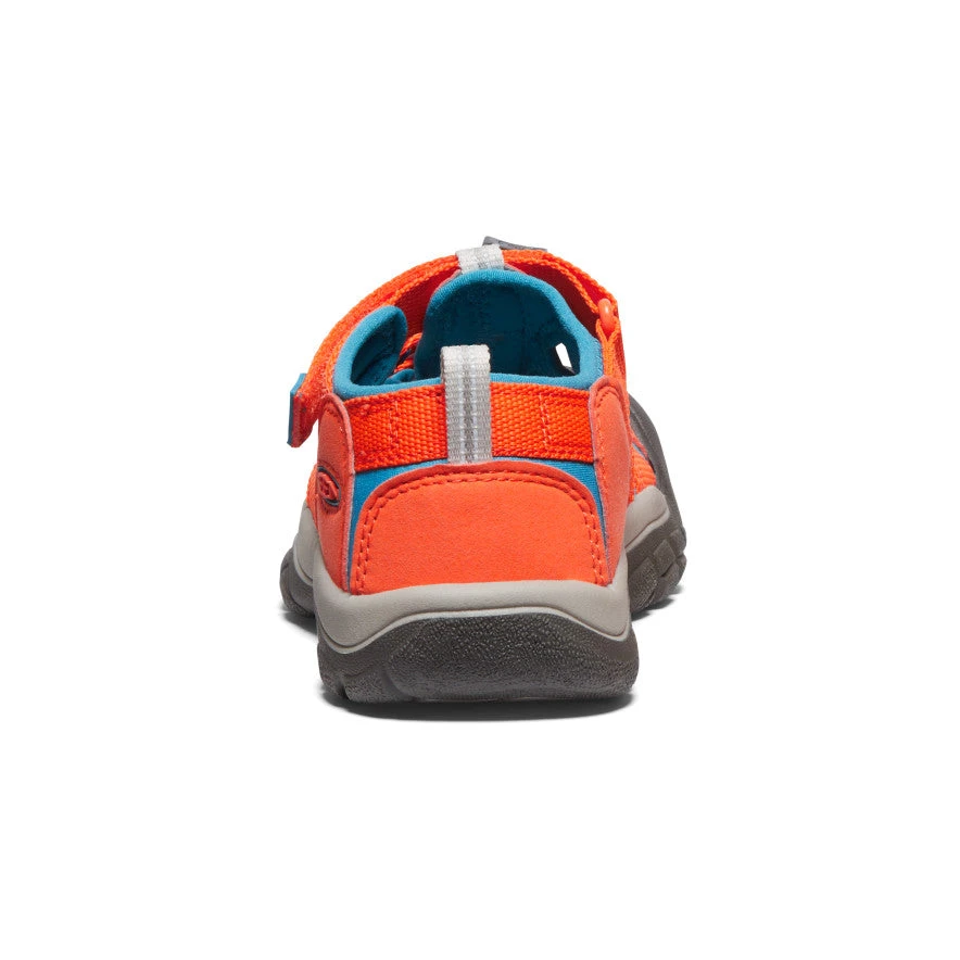 Keen Big Kids' Newport H2 | Safety Orange/Fjord Blue 7 Keen Big Kids' Newport H2 | Safety Orange/Fjord Blue - Image 5