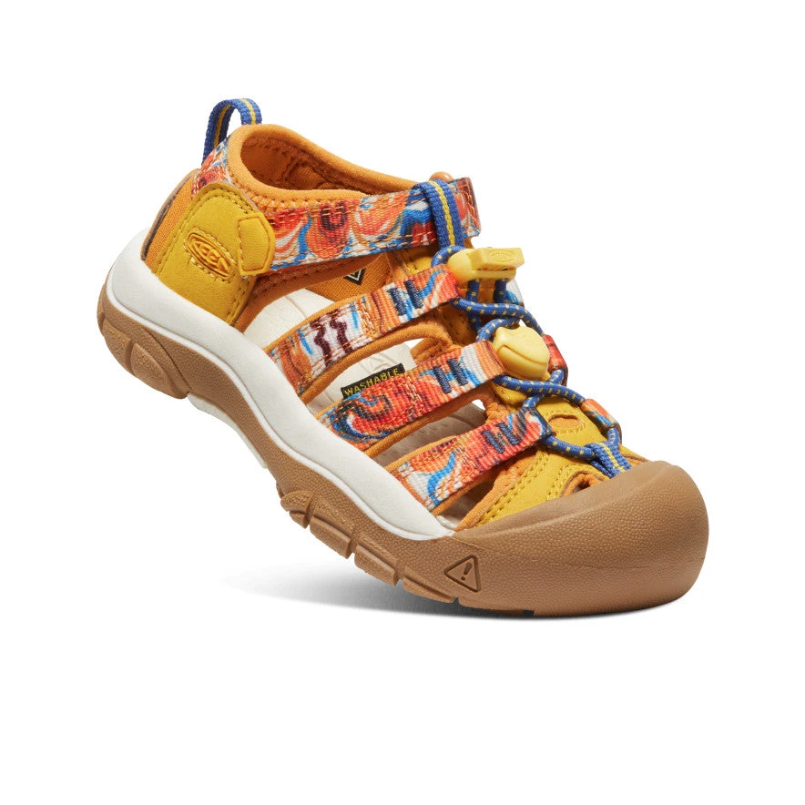 Keen Little Kids' Newport X Outdoor Afro | Orange Peel/Yellow 5 Keen Little Kids' Newport X Outdoor Afro | Orange Peel/Yellow - Image 3