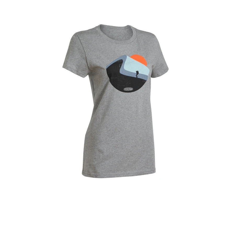 Keen Women's Hike More Tee | Medium Gray Heather 3 Keen Women's Hike More Tee | Medium Gray Heather