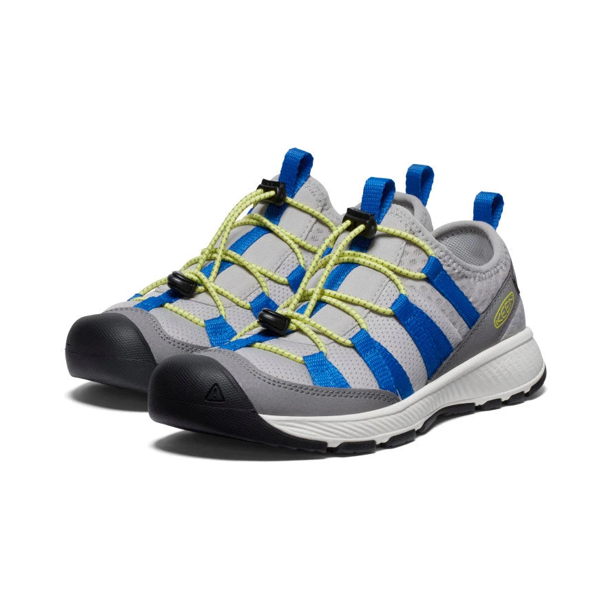 Keen Big Kids' Motozoa Sneaker | Steel Grey/Evening Primrose 4 Keen Big Kids' Motozoa Sneaker | Steel Grey/Evening Primrose - Image 2