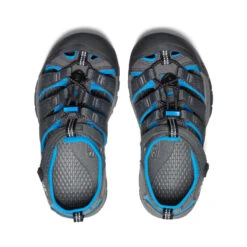 Keen Big Kids' Newport H2 | Magnet/Brilliant Blue -Keen Shoes Shop 651e5f8ea79ec33e0de0ae4393dfbaefc93ba430