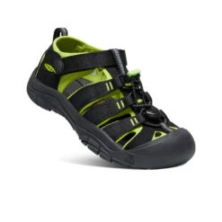 Keen Big Kids' Newport H2 | Black/Lime Green -Keen Shoes Shop 69441469e143619eea9321e6e41b5aa77fbe9ede