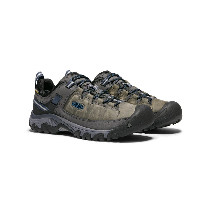 Keen Men's Targhee III Waterproof | Steel Grey/Captain's Blue 4 Keen Men's Targhee III Waterproof | Steel Grey/Captain's Blue - Image 2