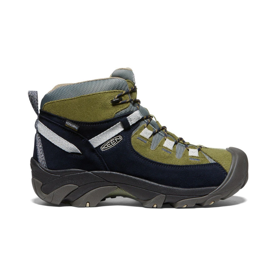 Keen Men's Targhee II Waterproof Hiking Boot X AtelierBluebottle | Sky Captain/Olive Drab 3 Keen Men's Targhee II Waterproof Hiking Boot X AtelierBluebottle | Sky Captain/Olive Drab