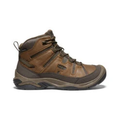 Keen Men's Circadia Waterproof Boot Wide | Bison/Brindle