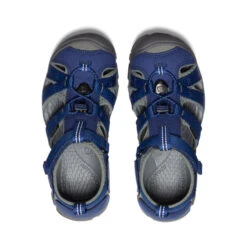 Keen Big Kids' Seacamp II CNX | Blue Depths/Gargoyle -Keen Shoes Shop 7668156327e7e12c77f8e3c74eae4bda720378ab
