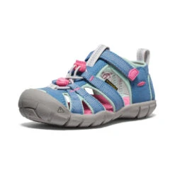 Keen Little Kids' Seacamp II CNX | Coronet Blue/Hot Pink -Keen Shoes Shop 80cbf833d2ce370a40edcdca7a4c00874c41e010