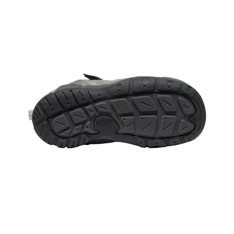 Keen Big Kids' Knotch Chukka | Steel Grey/Blue Wing Teal 5 Keen Big Kids' Knotch Chukka | Steel Grey/Blue Wing Teal - Image 3