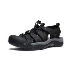 Keen Men's Newport Leather | Black/Steel Grey -Keen Shoes Shop 81a3e82d0b8194e8a0b5654876bd74876e4f5cd6
