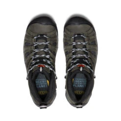 Keen Men's Voyageur Mid | Steel Grey/Scarlet Ibis -Keen Shoes Shop 944935b6f6f01160fb634fcfc1b0f40af8d73d04